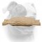 (image for) Jute American Bulldog puppy bite tug without handles