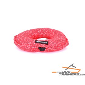 (image for) "Linen Bagel" French Linen Dog Bite Tug - 2 1/3 inch x 8 3/5 inch (6cm x 22 cm)