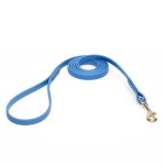(image for) Amazing Blue Biothane American Bulldog Leash for Walking, Tracking_2