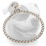 (image for) Stainless steel choke American Bulldog collar with quality label