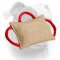 (image for) Dog bite pad made of jute with 3 handles - Jute Bite Pillow