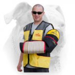 (image for) Ultra-light Intermediate Jute Bite sleeve for American Bulldog training