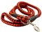 (image for) 5 foot Round Nylon Leash With Brass Snap for American Bulldog