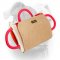 (image for) Advanced American Bulldog training bite pillow with leather covering