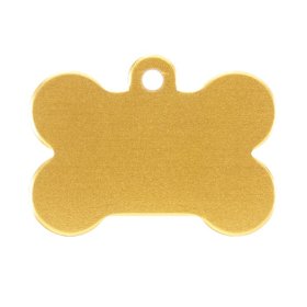 (image for) Bone Shaped Personalized Engraving ID tag