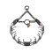 (image for) Black Stainless Steel Prong Collar with Swivel (2.25 mm x 16 inches) Herm Sprenger