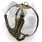 (image for) Designer Studded Leather Harness For American Bulldog