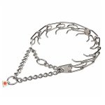 (image for) Stainless Steel Pinch Prong Collar with Center-Plate and Assembly Chain (2.25 mm x 16 inches) Herm Sprenger