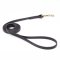 (image for) Black Biothane American Bulldog Leash for Walking, Tracking