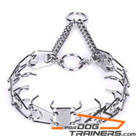 (image for) Herm Sprenger Chrome-plated Dog Pinch Collar