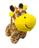 (image for) 6" Giraffe Mini Dog Toy