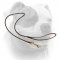 (image for) Leather dog shows round leash for American Bulldog