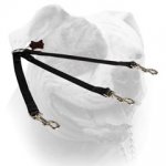 (image for) All weather usage nylon triple coupler for walking three dogs