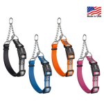(image for) Reflective Biothane Martingale Collar with Quick Release Buckle_0
