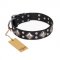 (image for) "Smart Geometry" FDT Artisan Studded Leather American Bulldog Collar