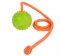 (image for) K9 Ball with Rope-Activity Dog Toy for American Bulldog