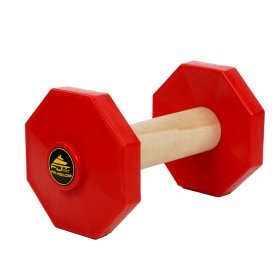 (image for) 'Easy Bite' Wood&Plastic Dog Dumbbell for Schutzhund Training I 650 g