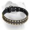 (image for) Exclusive handmade design leather collar for American Bulldog