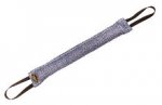 (image for) American Bulldog Bite Tag Made of French Linen - 2 1/3 inch x 24 inch (6cm x 60cm)