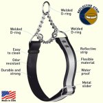 (image for) Reflective Biothane Martingale Collar_4