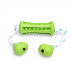(image for) Olive High-Quality Rubber Training Dental Toy With Handles (Small 1.3” x 3.5” (3.5 cm x 9 cm))