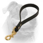 (image for) 12" Leather Police K-9 Traffic Lead