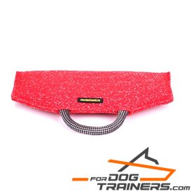 (image for) Soft Bite Pad Made from French Linen for Puppy Bite Training