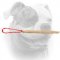 (image for) Pocket toy made of jute with handle for American Bulldog