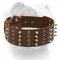 (image for) Spiky Leather Collar For American Bulldog