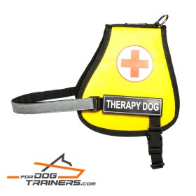 (image for) High-quality Nylon Vest Harness for Therapy Dogs