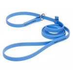 (image for) Solid Blue Biothane American Bulldog Leash and Collar Combo
