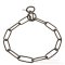 (image for) Herm Sprenger Black Stainless Steel Long Link Fur Saver 1/9 inch (3 mm) - HS Choke Collar