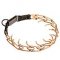 (image for) American Bulldog Pinch Prong Collar of Curogan 1/11 inch (2.25 mm) link diameter