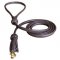 (image for) 1/2 inch Leather Round Dog Leash for American Bulldog