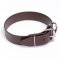 (image for) Extra Wide Brown Biothane American Bulldog Collar