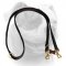(image for) Nylon police lead 3/4 inch for tracking with American Bulldog