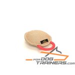 (image for) 'Easy Grip' Jute Bite Dog Tug with Strong Handle 8 * 8* 3 inch (20* 20* 7 cm)