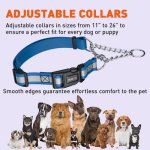 (image for) Reflective Biothane Martingale Collar with Quick Release Buckle_1