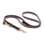 (image for) Multipurpose Brown Biothane American Bulldog Leash for over 7 Different Activities