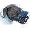 (image for) Extra Airy Leather Muzzle For American Bulldog