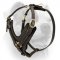 (image for) Exclusive Luxury Handcrafted Padded Leather Dog Harness