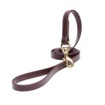 (image for) Red Waterproof American Bulldog Leash Made of Biothane