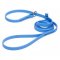 (image for) Solid Blue Biothane American Bulldog Leash and Collar Combo