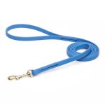 (image for) Amazing Blue Biothane American Bulldog Leash for Walking, Tracking_0