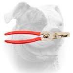 (image for) American Bulldog nail trimmer with vinyl handles and stopper