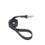 (image for) Black Waterproof American Bulldog Leash Made of Biothane