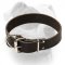(image for) Classic Style Leather Dog Collar for American Bulldog Breed