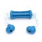 (image for) High-Quality Rubber Blue Training Dental Toy With Handles (Small: 1.3” x 3.5” (3.5 cm x 9 cm))