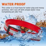 (image for) Dogline Reflective Translucent Biothane Collar_1