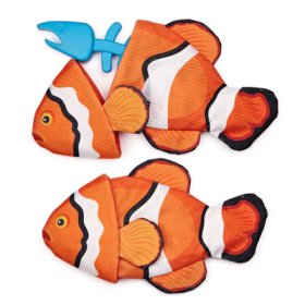 (image for) 9" Tropical Crinkle/Bone Clownfish